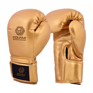 Gants de boxe d'entraînement unisexes en cuir de vachette véritable de haute qualité, avec évacuation de l'humidité, couleurs et tailles personnalisables, vente en gros - Product Image 1