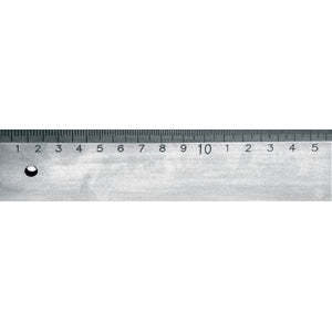 4044GT 1000 Règles rigides graduées en acier trempé et affûté, avec chanfrein, composées de matériaux en bois et en plastique - Product Image 1