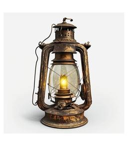 Lámpara de mesa para decoración del hogar Artículo de diseño antiguo Botella de alta calidad Chimenea Linterna de metal Vidrio Superventas. - Product Image 6