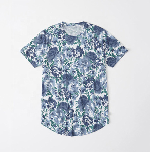 T-shirt de sport pour homme surdimensionné à séchage rapide en polyester, col rond, impression numérique, manches courtes - Product Image 6