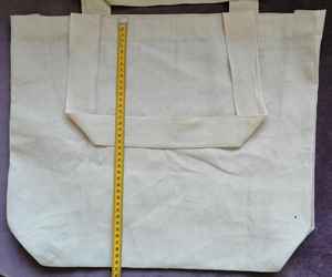 กระเป๋าโท้ทผ้าคอตตอนทอสำหรับผู้หญิงปรับแต่ง100% ได้สำหรับโลโก้ตามสั่งยี่ห้อเสื้อผ้าแนวสตรีทแฟชั่นฤดูใบไม้ผลิฤดูร้อนฤดูใบไม้ร่วง - Product Image 3