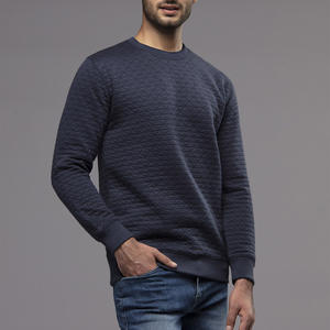 Sudadera con capucha de hombre con impresión de logotipo personalizado de alta calidad Sudadera de lana con cremallera lisa en blanco con diseño en relieve 3D y logotipo bordado - Product Image 2