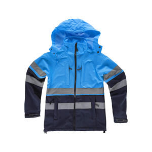 Chaqueta de Seguridad Reflectante de Alta Visibilidad al Mejor Precio al por Mayor, Chaqueta Bomber de Invierno con Capucha para Mujer - Product Image 4