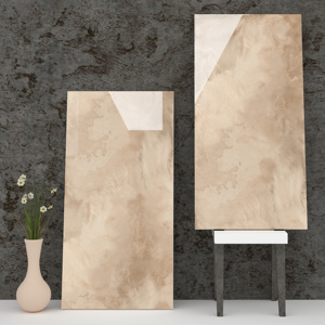 Magnifiques carreaux de porcelaine murale à motifs chinois 600X1200mm Fabrication en Inde pour les halls d'aéroport. - Product Image 1