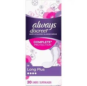 Always 153 Serviettes Discreet Plus pour fuites urinaires modérées, 153 serviettes - Product Image 3