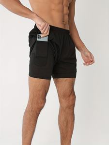 Pantalones Cortos Deportivos Premium para Hombre con Tela Ligera de Secado Rápido, Ideales para Maratón, Correr, Gimnasio - Product Image 5