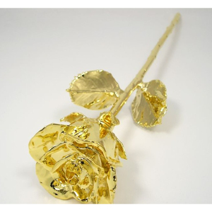 24K Gold Plated Rose Fancy Valentine's Day Gift Best Material Rose Flower for <b>Girlfriend</b> for Love Couple for New Year Christmas - Product Image 4