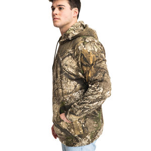 Sweat à capuche de chasse en toile imperméable avec logo personnalisé Realtree, fabrication sur mesure, tailles personnalisées disponibles, OEM ODM - Product Image 3