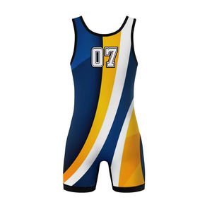 เสื้อกล้ามนักมวยปล้ำผ้าซับลิเมชันสำหรับเสื้อกล้ามแห้งเร็วแบบคลาสสิกน้ำหนักเบาออกแบบได้ตามต้องการ - Product Image 2