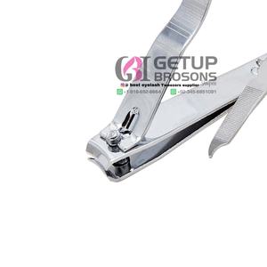 Belles coupe-ongles en argent inoxydable, de haute qualité, en acier inoxydable, avec votre propre Logo, emballage personnalisé, outils de beauté, nouveauté, 10 pièces - Product Image 6