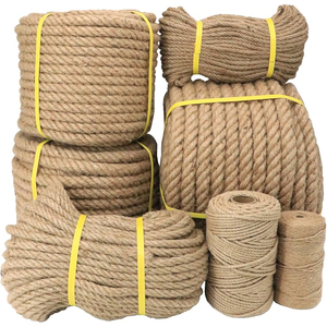 Fournisseur direct d'usine, corde tissée en jute 100% écologique, lourde, personnalisée, pour l'industrie du vêtement et de l'extérieur, prix de gros - Product Image 2