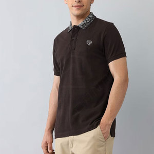 เสื้อโปโลผู้ชายแขนสั้นลำลอง, เสื้อยืดผู้ชายเสื้อโปโลผ้าฝ้าย100% ดีไซน์ใหม่ - Product Image 6