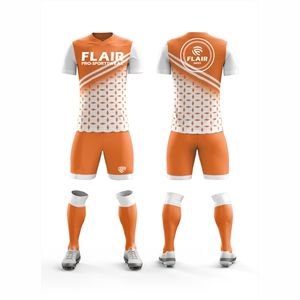 Camiseta de fútbol para niños de diseño Retro personalizado, la mejor calidad, 100% poliéster, cómoda, transpirable, juegos de parte superior delantera corta, nombre nacional OEM - Product Image 6