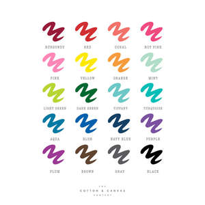 Étui à crayons portable avec monogramme manuscrit et pochette de voyage, motif personnalisé avec caractères - Product Image 6