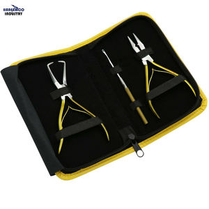 Kit de Herramientas para Extensiones de Cabello de Acero Inoxidable Ecológico, Atado a Mano, con Kit de Alicates - Venta al por Mayor - Product Image 1