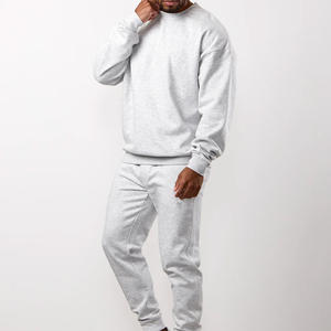 Ensemble de survêtement personnalisé pour homme, avec étiquette privée, imprimé délavé à l'acide, en coton 100%, comprenant un sweat à capuche et un pantalon de jogging, fourni directement par l'usine - Product Image 6