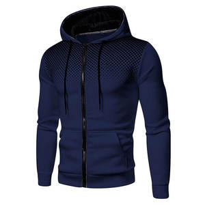 Sweat à capuche en molleton à logo personnalisé pour hommes, taille 6XL, manches longues, bases de la fermeture éclair, coton mélangé, vente en gros - Product Image 5