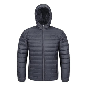 Personalizado acolchado Puffer chaquetas hombres abrigos de invierno impermeable a prueba de viento de gran tamaño prendas de vestir exteriores fabricante proveedor - Product Image 5