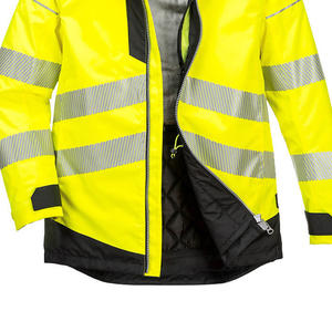 Veste de sécurité réfléchissante deux tons haute visibilité pour homme Veste de chantier haute visibilité respirante et durable - Product Image 3