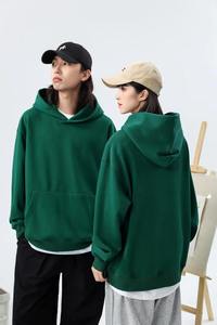 Sudadera con capucha de algodón/poliéster personalizada de fábrica Essentials de gran tamaño para hombre de peso pesado - Product Image 6