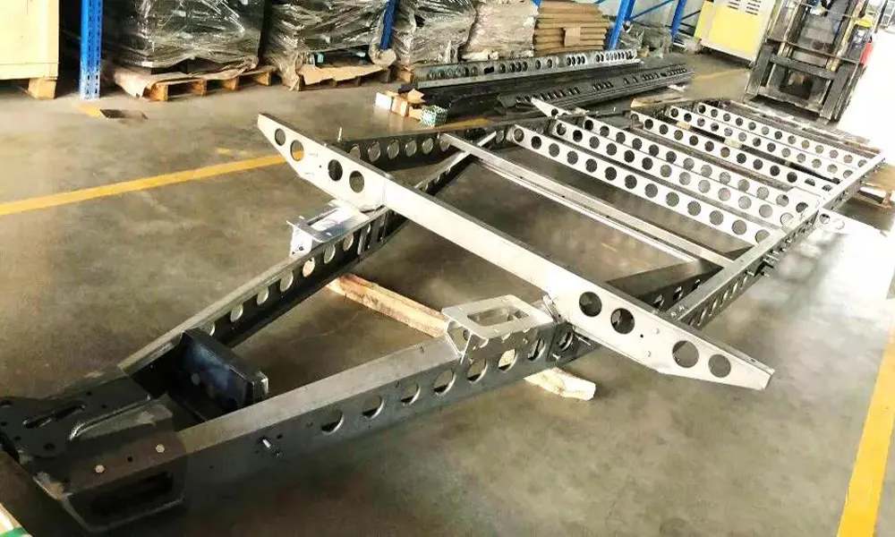 OEM Large Structure Steel Welding Frame Fabrication