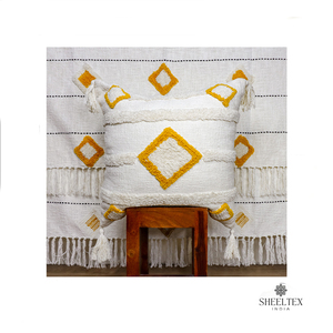 Vente dans le monde entier Style moderne tissé à la main coussin qualité supérieure Vintage rayé motif refroidissement prix réduit pour les hôtels - Product Image 6