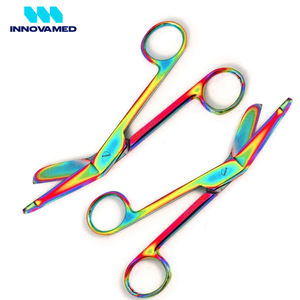 Matériau de dessus multicolore à prix raisonnable pour les ciseaux de pansement chirurgical de chirurgie PAR INNOVAMED - Product Image 5