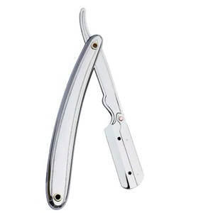 Rasoir professionnel en acier inoxydable rasoir de sécurité manche en bois lame japonaise rasoir pliant Instruments chirurgicaux - Product Image 2