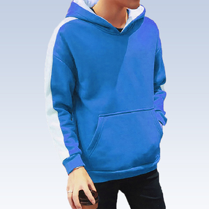 Sudadera con capucha personalizada para hombre y mujer, prenda deportiva Unisex con estampado 3d bordado, de poliéster, a rayas, de talla grande - Product Image 3
