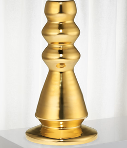 Acube Industries Aluminum <b>Candlestick</b> <b>Holder</b> with Lid Handmade Luxury Unique Design for Christmas Home Decor - Product Image 1