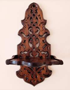 Appliques murales en bois romantiques, décoration murale élégante, éclairage d'ambiance chaleureux, fait main, style rustique, idée cadeau pour la chambre - Product Image 4