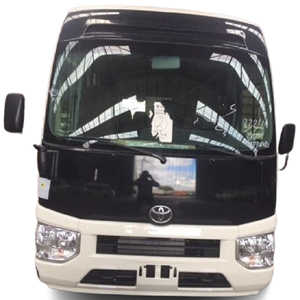2017 para Toyota Coaster usado 23 asientos dirección izquierda Interior oscuro AWD Drive R15 tamaño del neumático Material de cuero - Product Image 3