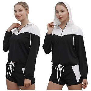 Conjunto de Ropa de Yoga de 5 Piezas de Alta Calidad Personalizable, Traje Deportivo para Correr, Gimnasio, Verano, Fitness, Ajustado, Tallas Grandes, Transpirable para Mujer - Product Image 2
