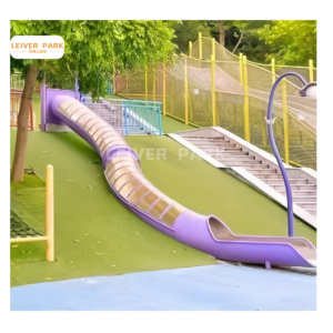 Tùy chỉnh lớn ngoài trời trượt trẻ em vui chơi giải trí công viên trong nhà Xoay Rotary thép không gỉ trượt - Product Image 4