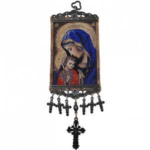 Figura cristiana icónica de 10 cm, decoración para colgar en la pared, modelo 1225 - Product Image 1