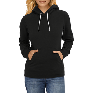 Nueva llegada personalizada mujeres sudaderas con capucha polar sudadera de gran tamaño gota hombro manga larga entrenamiento atlético - Product Image 4