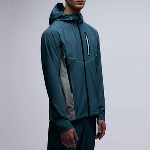 STITCHMODE Custom Woven Polyester Spandex Lightweight Windbreaker Sportswear Chest Vent and Back Vent Tracksuit - Product Image 2