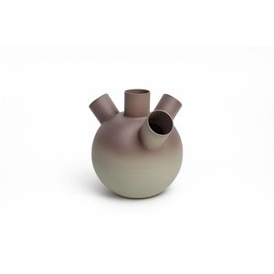Jarrón de Flores de Ratán Tejido a Mano con Asas, Estilo Boho, Maceta Decorativa de Mimbre para Decoración del Hogar, Centros de Mesa para Bodas - Product Image 4