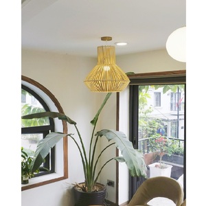 โคมไฟห้อยแบบแขวนสำหรับห้องรับประทานอาหารทำจากไม้โคมไฟแขวนทำจากไม้สไตล์นอร์ดิกทันสมัยเฟอร์นิเจอร์ห้องนั่งเล่น - Product Image 1