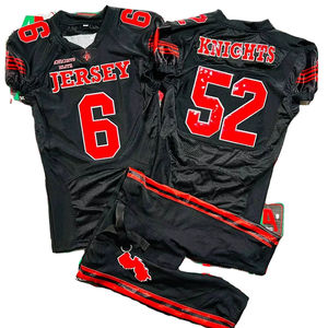 Fútbol americano Jersey fan Jersey padre Jersey sublimación tackle sarga bordado más tamaño personalizado soporte fotos reales - Product Image 1