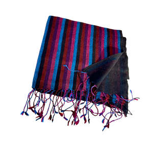 Long Striped Designer <b>Silk</b> <b>Scarf</b> <b>for</b> Women Luxury Twill Casual Style Spring Summer Autumn Wear - Product Image 2