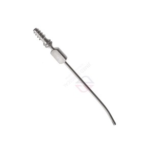 Tube d'aspiration pour rhinoscopie maxillaire à pointe courbée, instruments chirurgicaux en acier inoxydable de haute qualité pour une précision médicale - Product Image 5