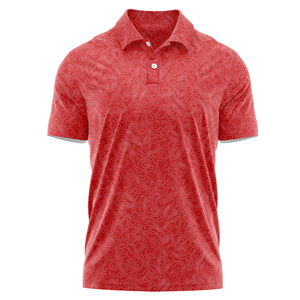 Ropa de secado regular para hombre, jersey de manga corta de poliéster y LICRA, de secado rápido para camisa de golf con estampado hecho en Vietnam - Product Image 1