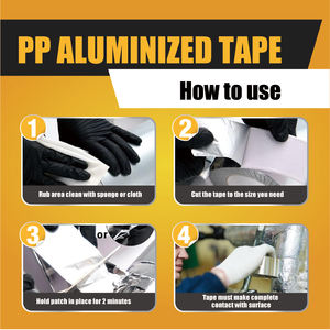 Pita Aluminium Foil PP Anti Keringat Berkinerja Tinggi untuk Penyegelan HVAC & Insulasi, Penghalang Panas & Kelembapan, Penggunaan HVAC Dalam Ruangan - Product Image 5