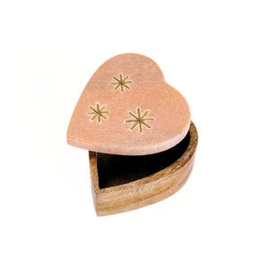 Caja de baratija de madera pintada tradicionalmente pintada Venta caliente Regalos y manualidades Cajas de madera Letreros de pared Hecho EN LA India - Product Image 6