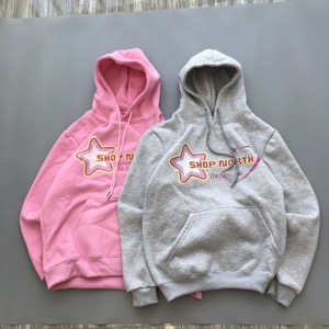 Sudaderas con capucha para hombre más vendidas 100% algodón patrón sólido estilo callejero de invierno venta en línea caliente al por mayor disponible - Product Image 3