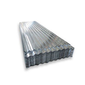 Panneaux de toiture en acier ondulé galvanisé revêtu de zinc durable, résistant aux intempéries, utilisation industrielle pour les structures de bâtiments, découpe - Product Image 1