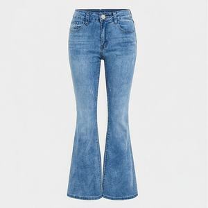 <b>Women's</b> Denim <b>Jean</b> Flare Flared Stretch Bootcut <b>Jeans</b> Trendy Denim Pants Fashionable And Manufacture Casual Street Wear Top - Product Image 1