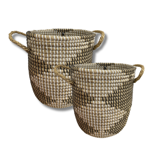 High-Quality Natural <b>SEAGRASS</b> <b>LAUNDRY</b> <b>BASKET</b> Handcrafted <b>Laundry</b> <b>Basket</b> From Vietnam <b>Laundry</b> Organizer Many Sizes Customization - Product Image 1