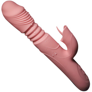 Vibrateur avec fonction de chauffage et de poussée pour femmes, jouet de plaisir pour adultes - Product Image 1